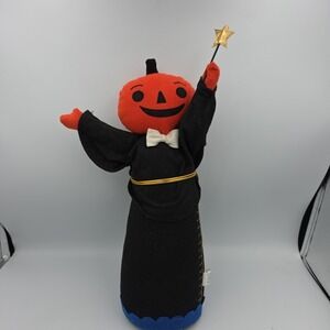 2017 TARGET HALLOWEEN 15" PUMPKIN WIZARD PLUSH FIGURE HYDE AND EEK